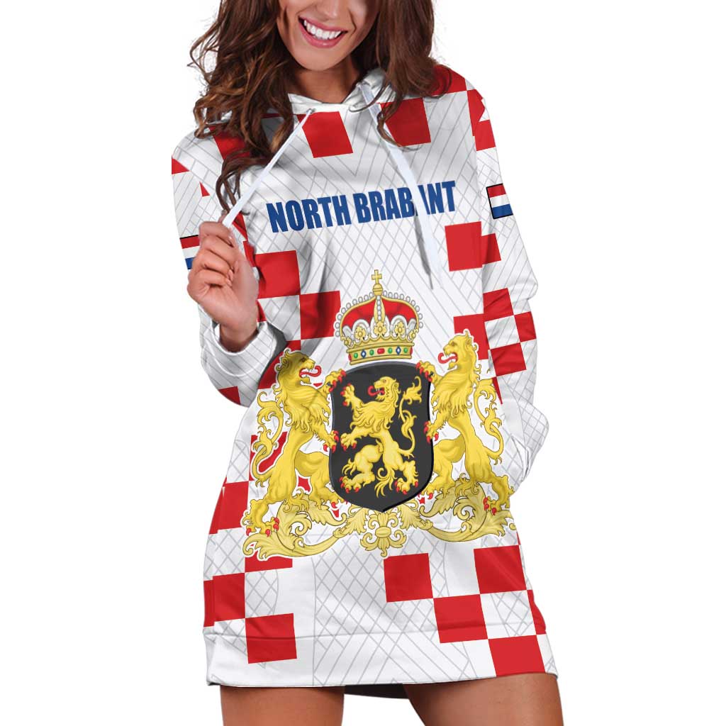 Netherlands North Brabant Province Custom Hoodie Dress