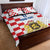 Netherlands North Brabant Province Custom Quilt Bed Set