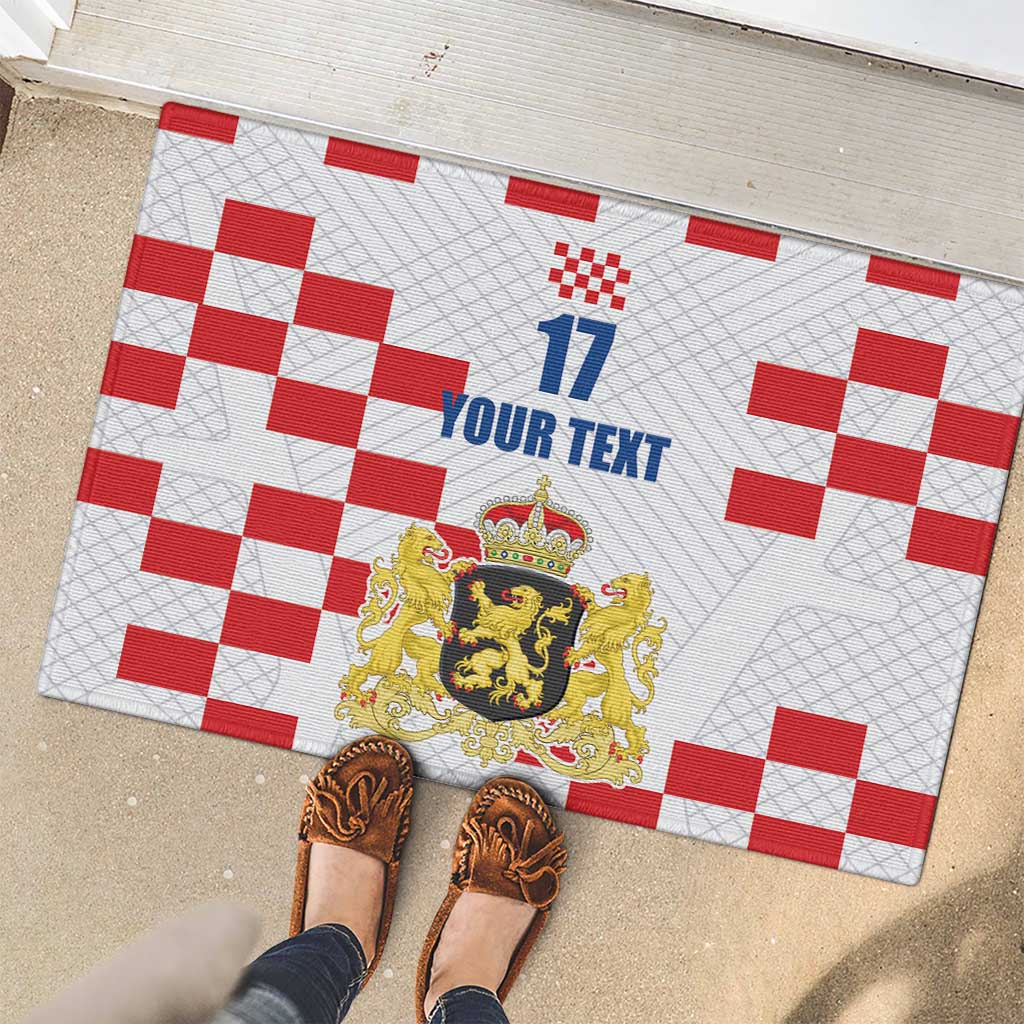 Netherlands North Brabant Province Custom Rubber Doormat
