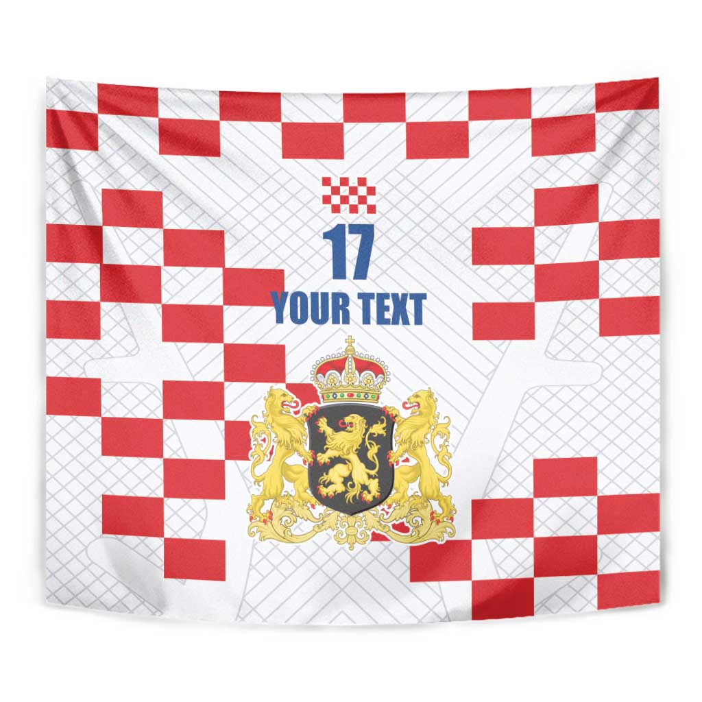 Netherlands North Brabant Province Custom Tapestry