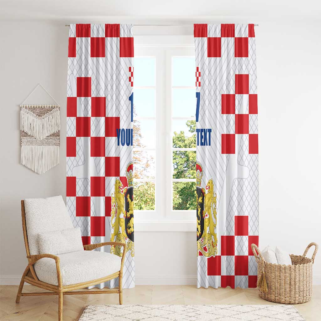 Netherlands North Brabant Province Custom Window Curtain