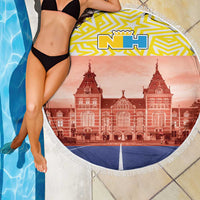 Netherlands North Holland Province Beach Blanket Flag Style