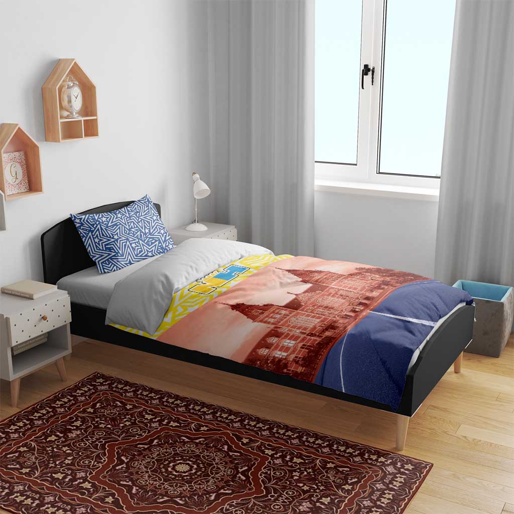 Netherlands North Holland Province Bedding Set Flag Style