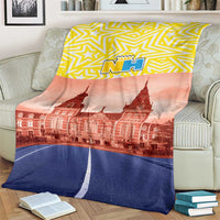 Netherlands North Holland Province Blanket Flag Style