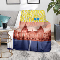 Netherlands North Holland Province Blanket Flag Style