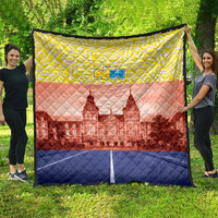 Netherlands North Holland Province Quilt Flag Style
