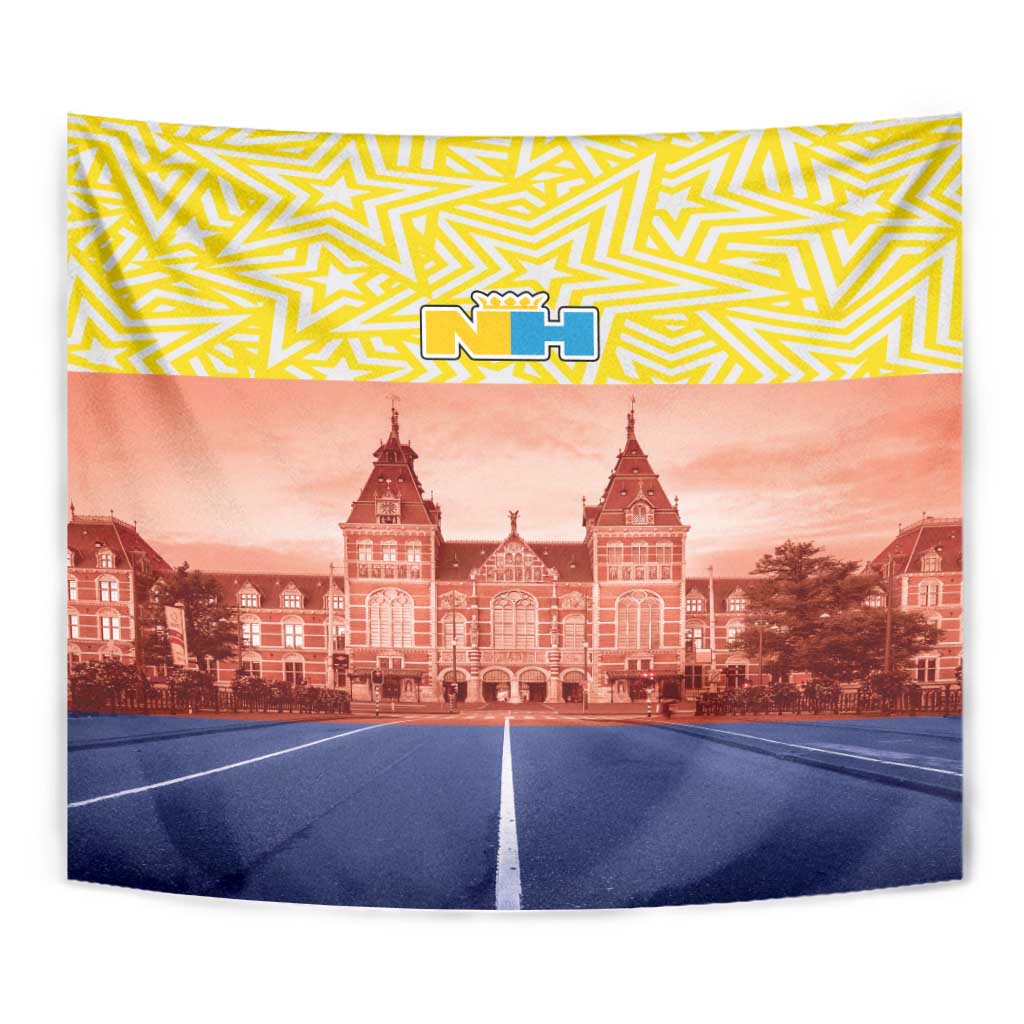 Netherlands North Holland Province Tapestry Flag Style