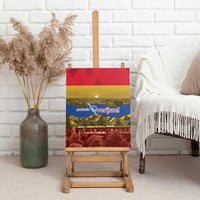 Netherlands Overijssel Province Canvas Wall Art Flag Style
