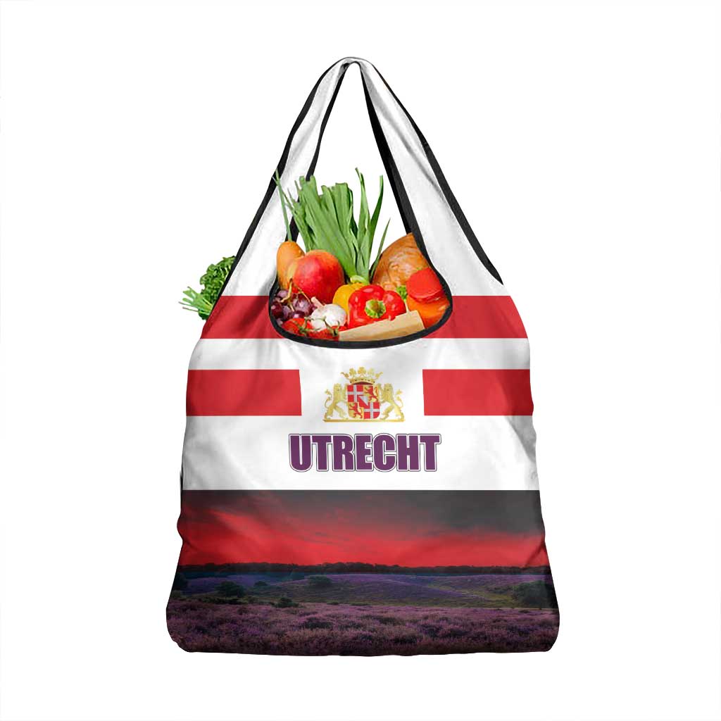 Netherlands Utrecht Province Grocery Bag Flag Style