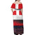 Netherlands Utrecht Province Off Shoulder Maxi Dress Flag Style