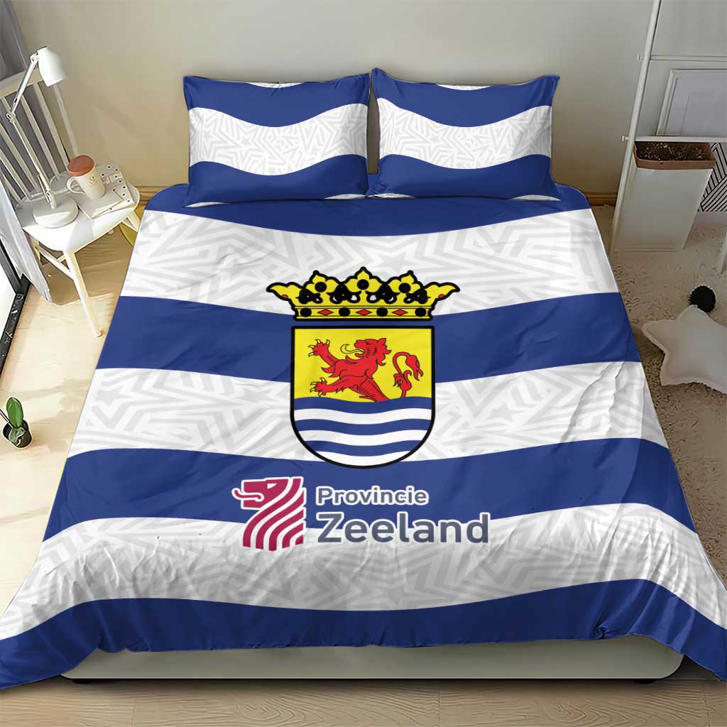 Netherlands Zeeland Province Bedding Set Flag Style