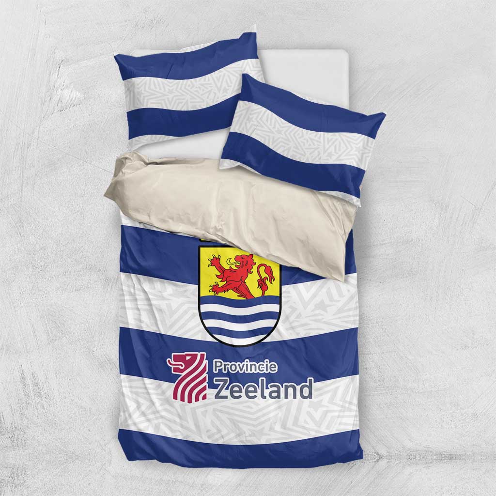 Netherlands Zeeland Province Bedding Set Flag Style
