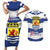 Netherlands Zeeland Province Couples Matching Short Sleeve Bodycon Dress and Hawaiian Shirt Flag Style