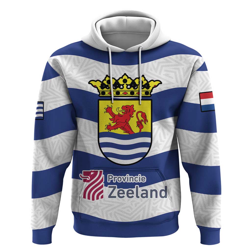 Netherlands Zeeland Province Hoodie Flag Style