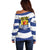 Netherlands Zeeland Province Off Shoulder Sweater Flag Style