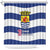 Netherlands Zeeland Province Shower Curtain Flag Style