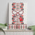 Romanian Traditional Pattern with Martenitsa Canvas Wall Art Happy Martisor Day 1 March