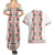 Romanian Traditional Pattern with Martenitsa Couples Matching Summer Maxi Dress and Hawaiian Shirt Happy Martisor Day 1 March