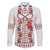 Romanian Traditional Pattern with Martenitsa Family Matching Long Sleeve Bodycon Dress and Hawaiian Shirt Happy Martisor Day 1 March