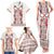 Romanian Traditional Pattern with Martenitsa Family Matching Tank Maxi Dress and Hawaiian Shirt Happy Martisor Day 1 March