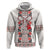 Romanian Traditional Pattern with Martenitsa Hoodie Happy Martisor Day 1 March