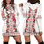 Romanian Traditional Pattern with Martenitsa Hoodie Dress Happy Martisor Day 1 March