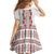 Romanian Traditional Pattern with Martenitsa Kid Short Sleeve Dress Happy Martisor Day 1 March