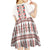 Romanian Traditional Pattern with Martenitsa Kid Short Sleeve Dress Happy Martisor Day 1 March