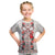 Romanian Traditional Pattern with Martenitsa Kid T Shirt Happy Martisor Day 1 March