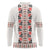 Romanian Traditional Pattern with Martenitsa Long Sleeve Polo Shirt Happy Martisor Day 1 March