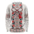 Romanian Traditional Pattern with Martenitsa Long Sleeve Shirt Happy Martisor Day 1 March