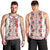 Romanian Traditional Pattern with Martenitsa Men Tank Top Happy Martisor Day 1 March