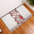 Romanian Traditional Pattern with Martenitsa Rubber Doormat Happy Martisor Day 1 March