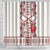 Romanian Traditional Pattern with Martenitsa Shower Curtain Happy Martisor Day 1 March