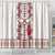 Romanian Traditional Pattern with Martenitsa Shower Curtain Happy Martisor Day 1 March