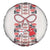 Romanian Traditional Pattern with Martenitsa Spare Tire Cover Happy Martisor Day 1 March