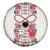 Romanian Traditional Pattern with Martenitsa Spare Tire Cover Happy Martisor Day 1 March