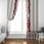 Romanian Traditional Pattern with Martenitsa Window Curtain Happy Martisor Day 1 March