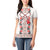 Romanian Traditional Pattern with Martenitsa Women Polo Shirt Happy Martisor Day 1 March