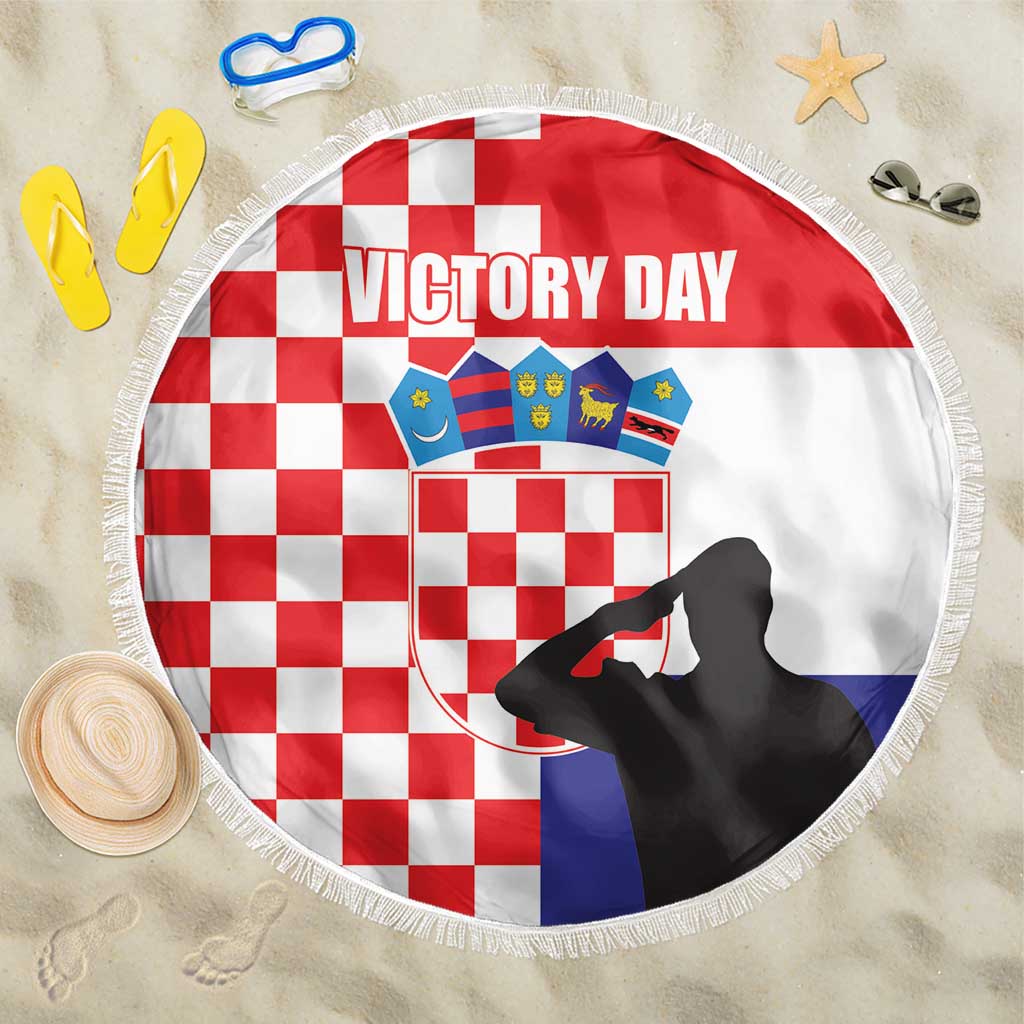 Croatia Victory Day 5 August Beach Blanket Dan Hrvatskih Branitelja