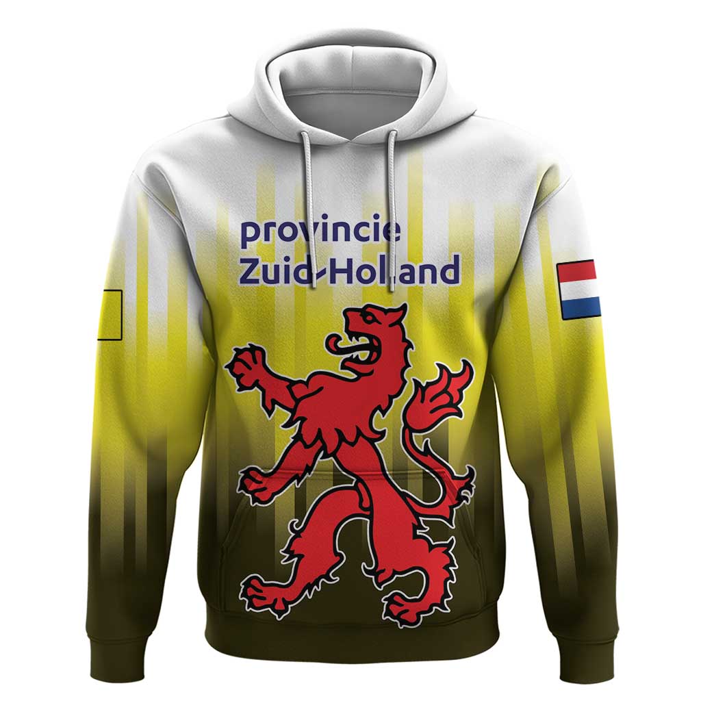 Netherlands Provincie Zuid-Holland Personalized Hoodie Flag Style