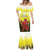 Netherlands Provincie Zuid-Holland Personalized Mermaid Dress Flag Style