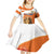 Netherlands Koningsdag Kid Short Sleeve Dress Happy King's Day