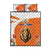 Netherlands Koningsdag Quilt Bed Set Happy King's Day