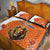 Netherlands Koningsdag Quilt Bed Set Happy King's Day