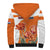 Netherlands Koningsdag Sherpa Hoodie Happy King's Day