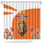 Netherlands Koningsdag Shower Curtain Happy King's Day