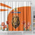 Netherlands Koningsdag Shower Curtain Happy King's Day