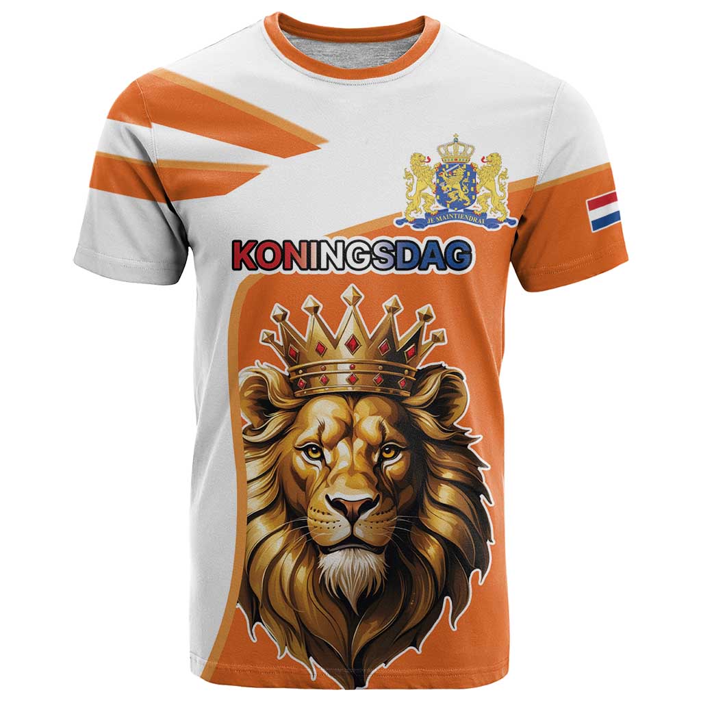 Netherlands Koningsdag T Shirt Happy King's Day