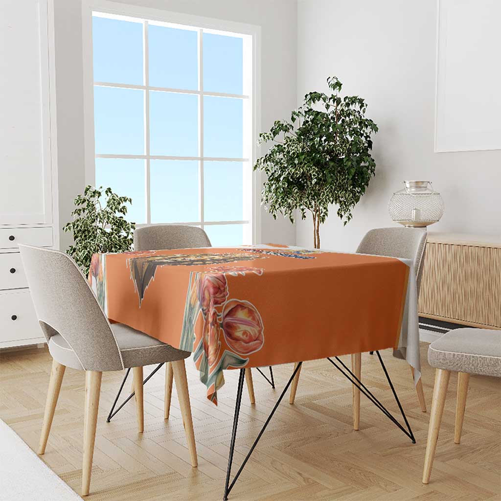 Netherlands Koningsdag Tablecloth Happy King's Day